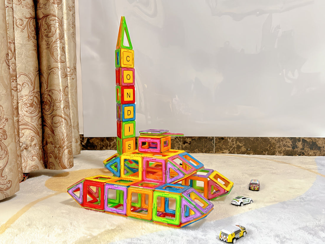 Warum Condis Magnetbausteine der perfekte Start in die kreative Welt sind? - Condistoys